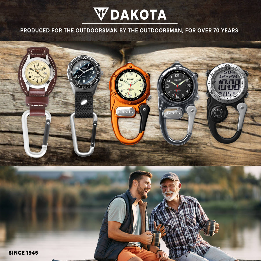 Analog & Digital Clip Watch, Travel Watch, Alarm, Stopwatch