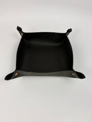Back Road Provisions Large Leather Valet Tray