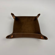 Back Road Provisions Medium Leather Valet Tray