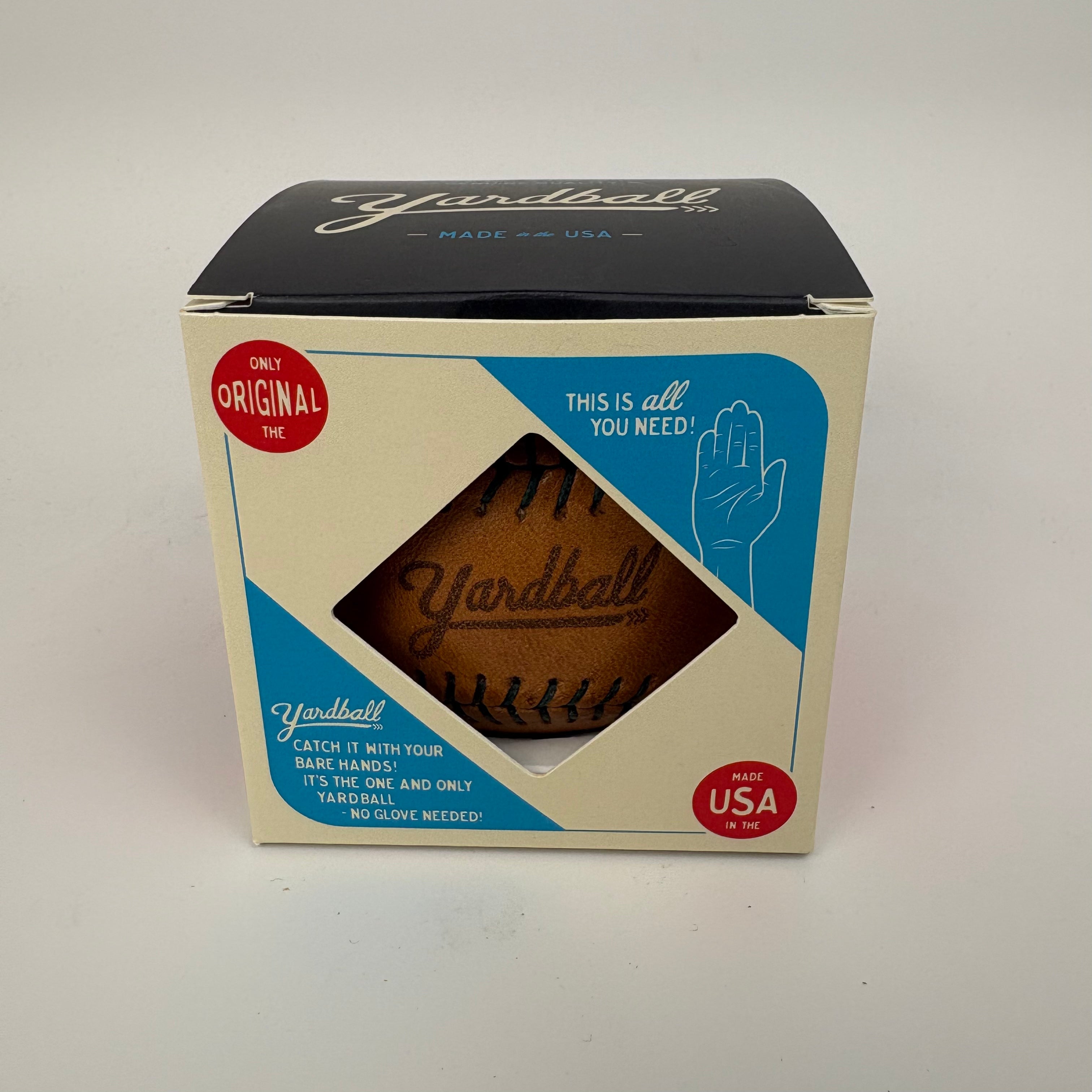 Yardball Glove Tan with Hunter Green Thread