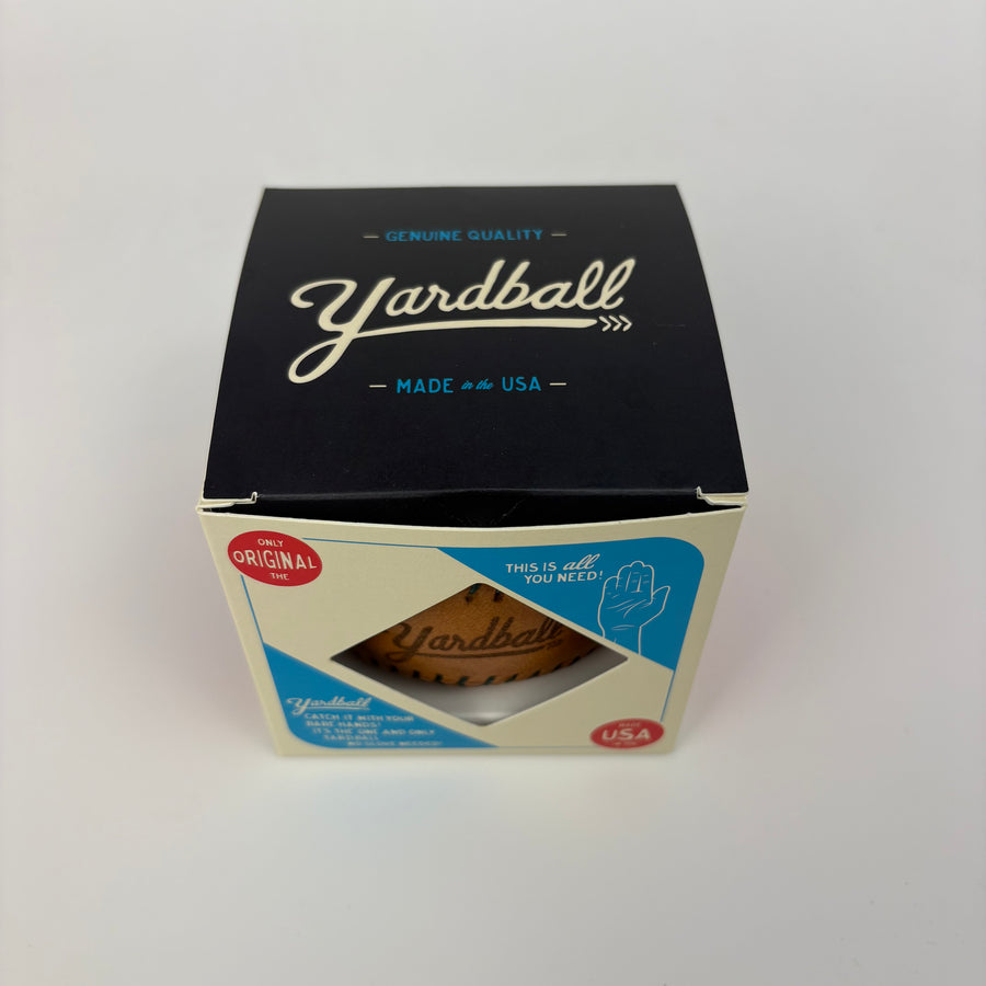 Yardball Glove Tan with Hunter Green Thread