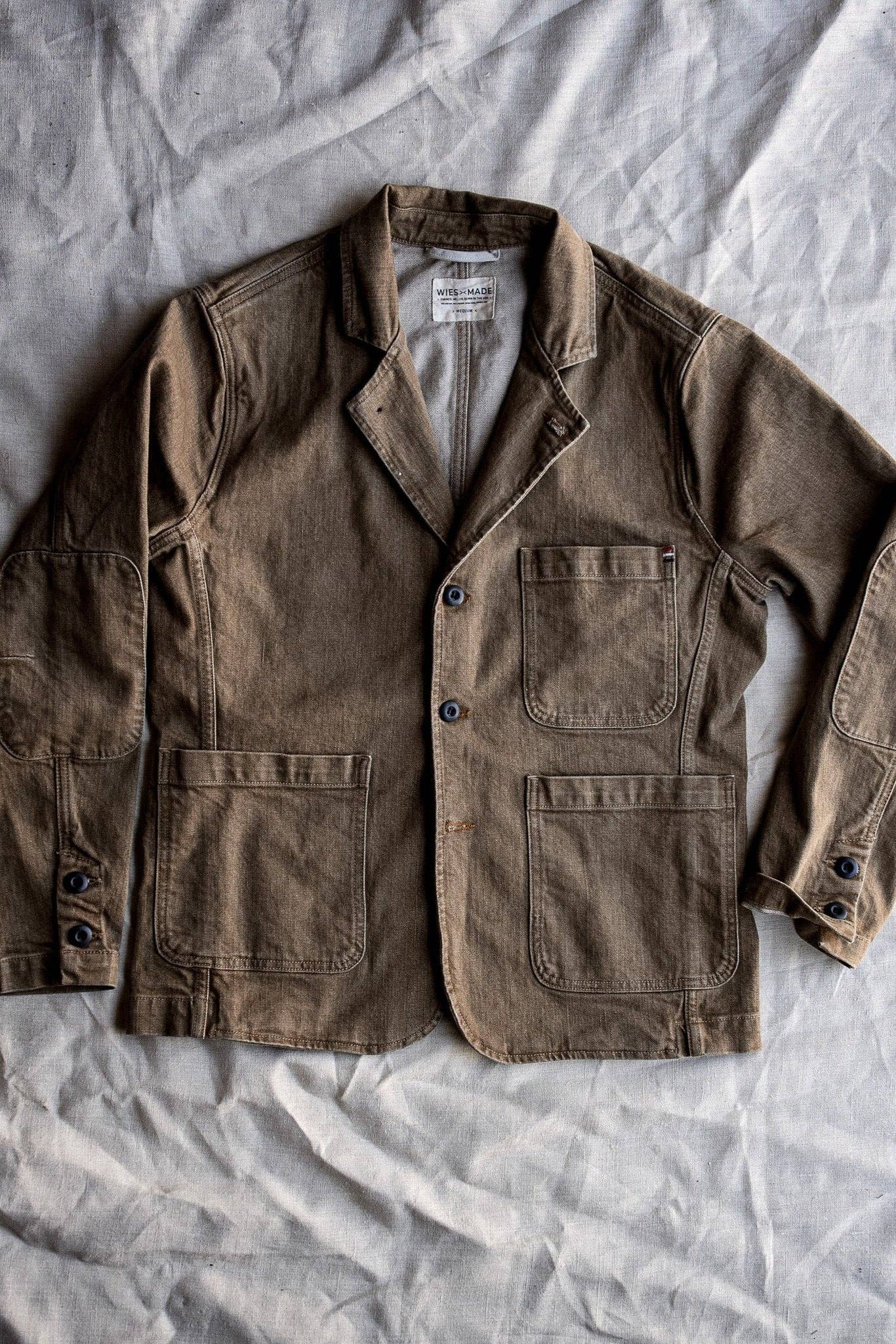 Men's Scout Blazer | Denim Chore Jacket - Wheat