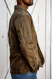 Men's Scout Blazer | Denim Chore Jacket - Wheat