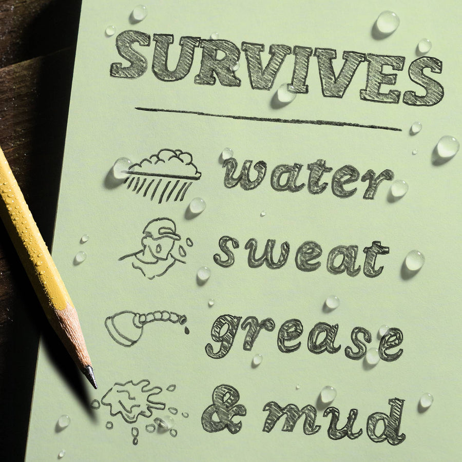 Rite in the Rain 3.5" x 5" Pocket Notebook, Green