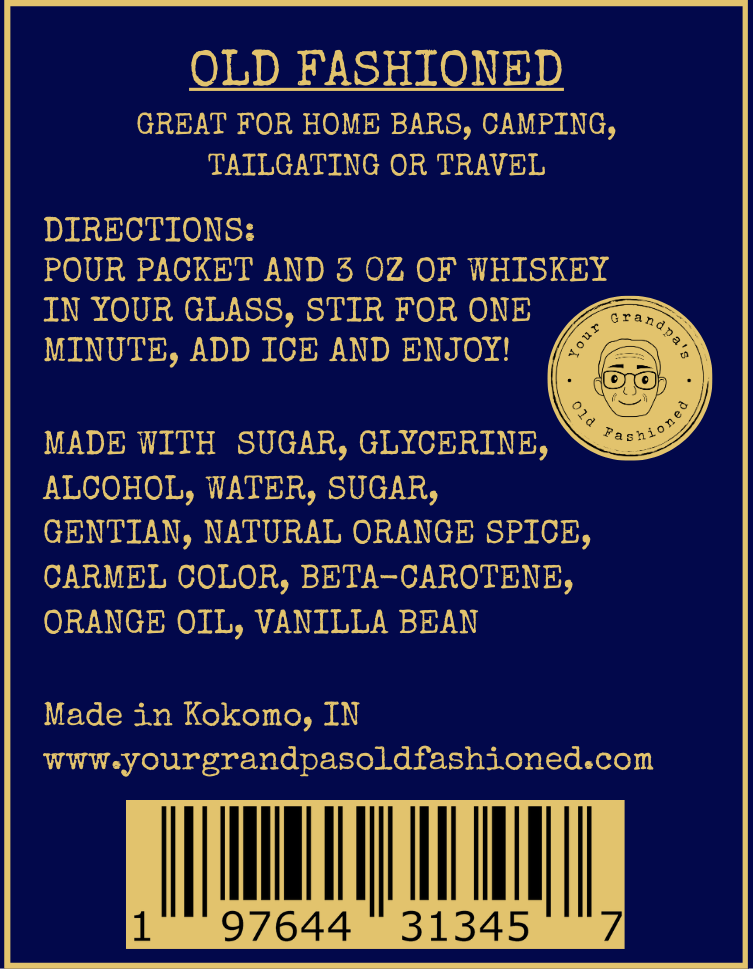Old Fashioned Cocktail Mix - Just Add Bourbon