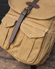 Steel City Waxed Canvas Backpack