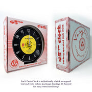 45RPM Vinyl Record Desk Clock