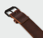 Sandlot Utility Belt - Dark Brown Made in USA