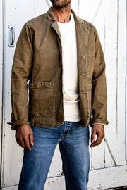 Men's Scout Blazer | Denim Chore Jacket - Wheat