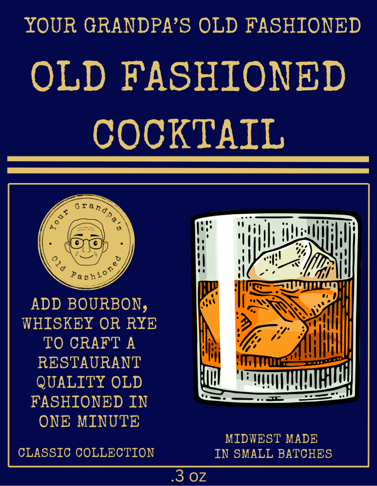 Old Fashioned Cocktail Mix - Just Add Bourbon