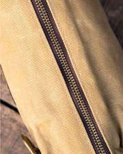 Steel City Waxed Canvas Dopp Bag