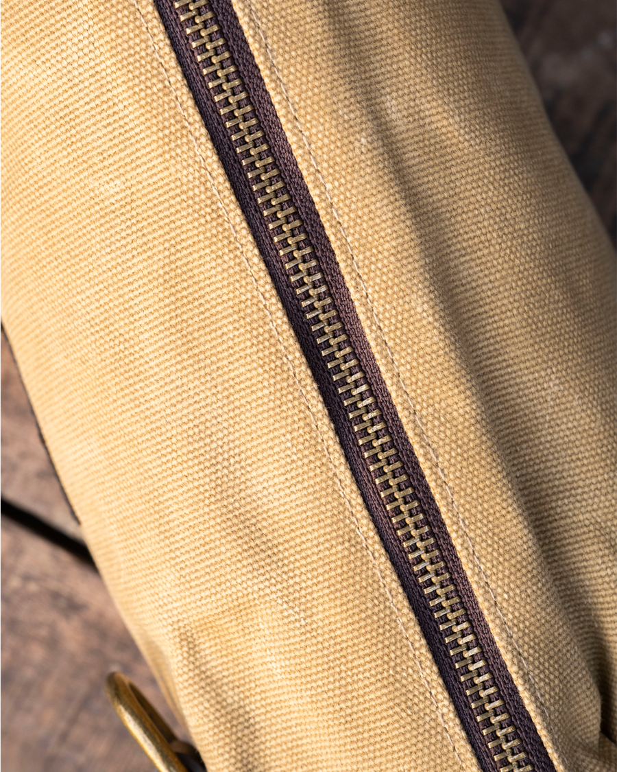 Steel City Waxed Canvas Dopp Bag